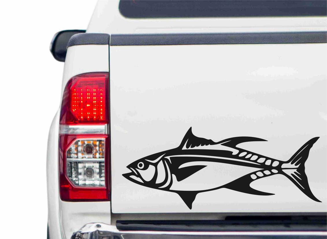 Thunfisch Autoaufkleber