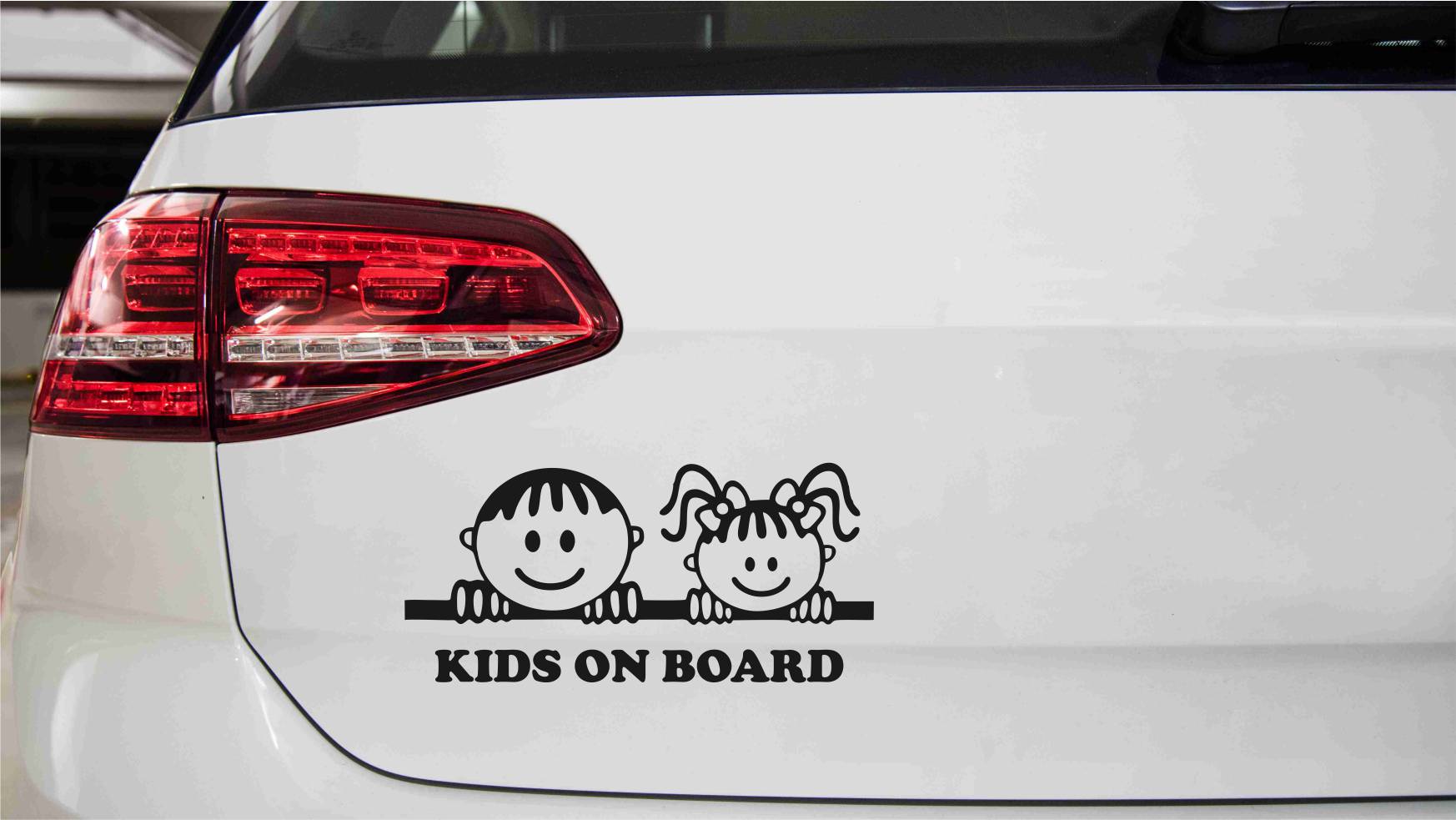 Kids on Board Baby Autoaufkleber