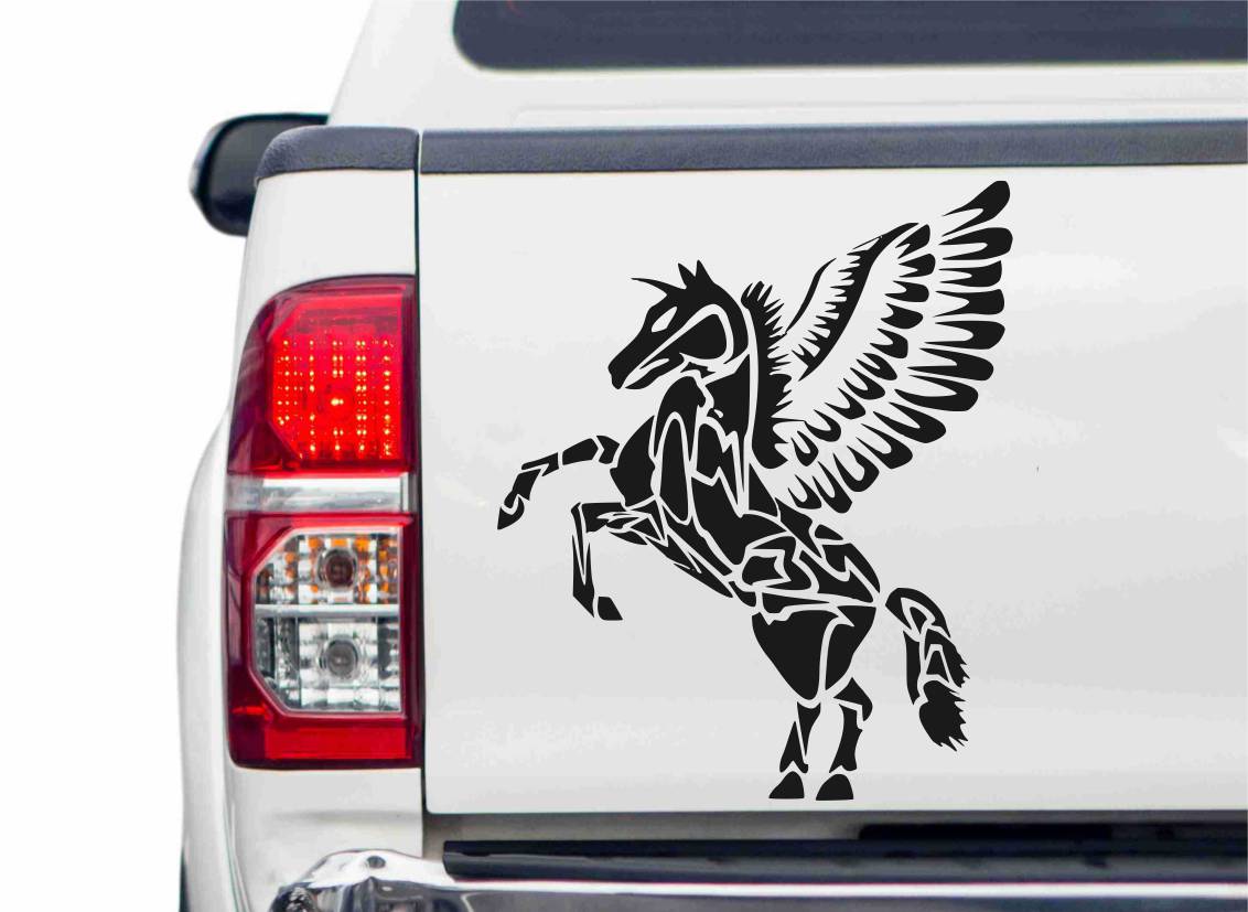 Pegasus Autoaufkleber