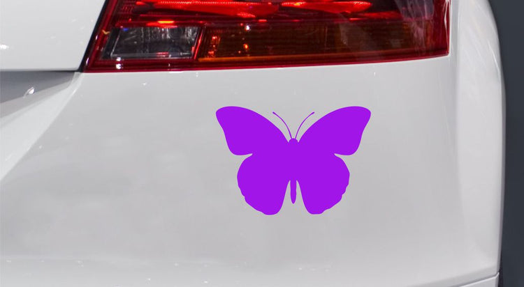Universal 1 Set Auto Auto Körper Aufkleber Schmetterling Blume