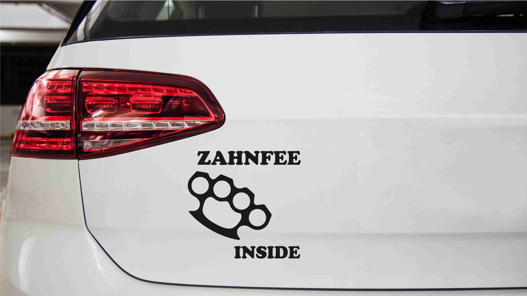 Zahnfee Inside Autoaufkleber