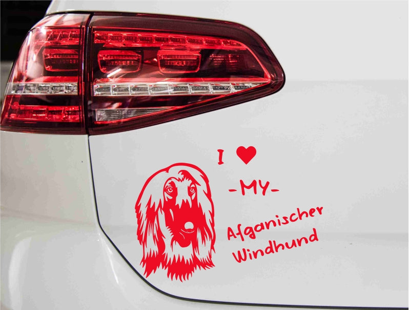 aufkleber-afganischer-windhund-ilovemy-rot