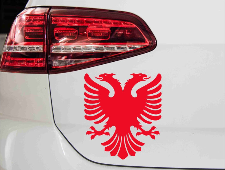 aufkleber-albanischer-adler-rot