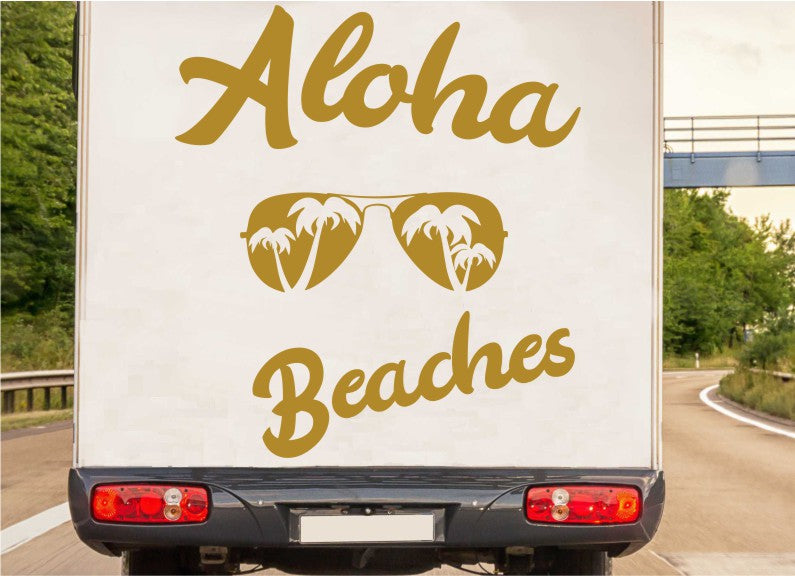 aufkleber-beches-aloha-sonnenbrille-palmen-gold