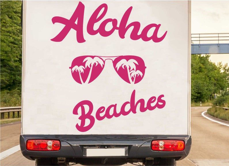 aufkleber-beches-aloha-sonnenbrille-palmen-pink