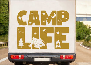 aufkleber-camp-life-gold