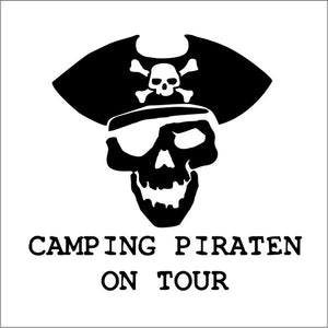 Piraten on Tour Camper Autoaufkleber │My-Foil Online Shop
