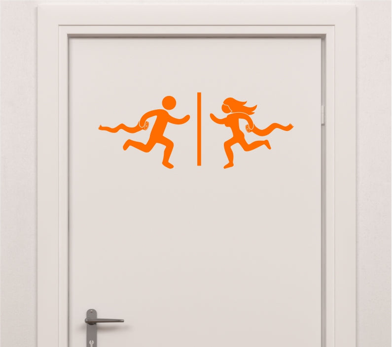 aufkleber-fuer-badezimmertuer-toilette-mann-frau-t0008-orange