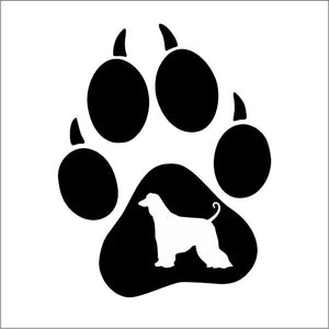 aufkleber-hundepfote-afganischer-windhund