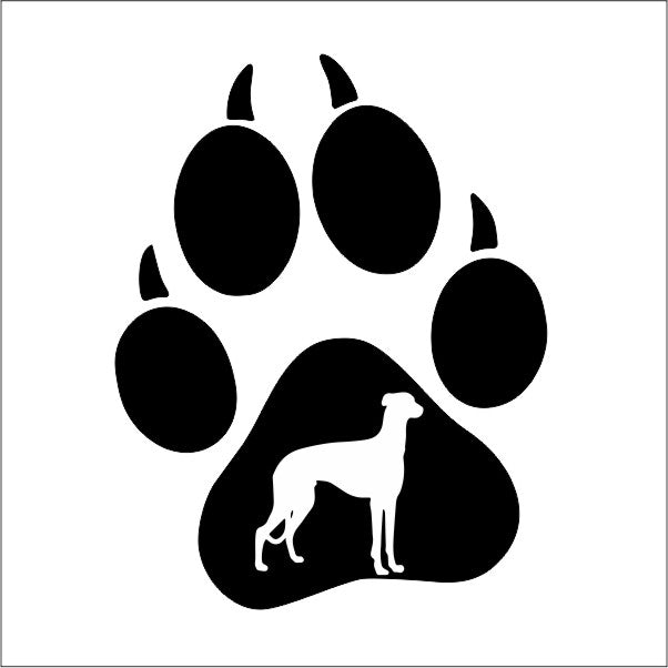 aufkleber-italian-greyhound-pfote
