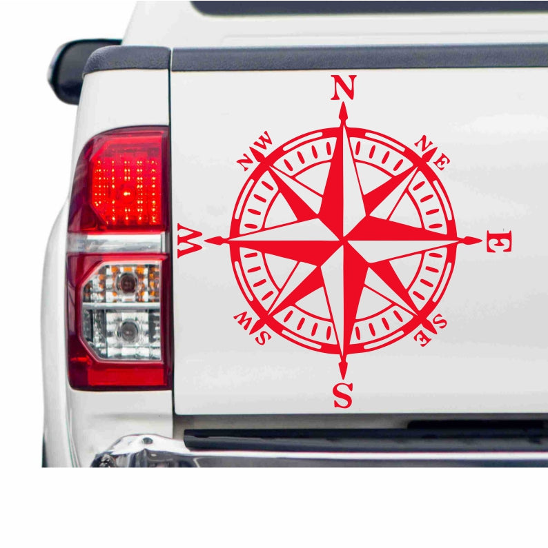 aufkleber-kompass-klassik-classic-rot