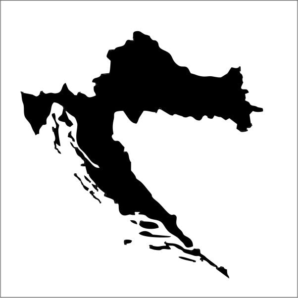 aufkleber-kroatien-umriss
