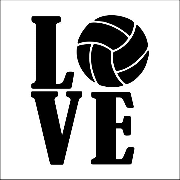 aufkleber-volleyball-love