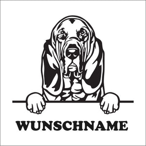 aufkleber-bloodhound-wunschname