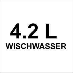 4.2 L Wischwasser Autoaufkleber