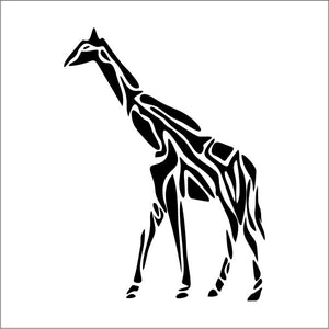 aufkleber-giraffe-tribal-1
