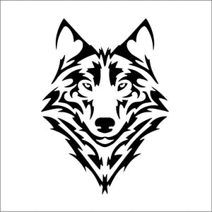 aufkleber-tribal-wolfskopf