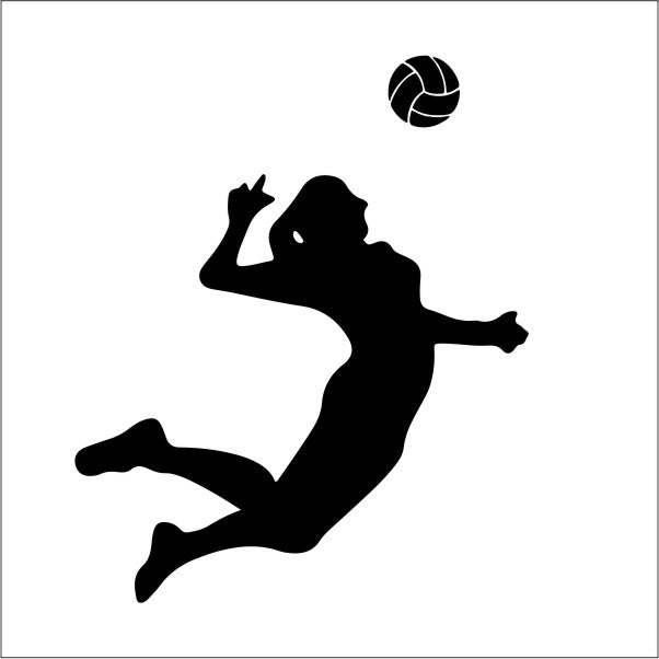aufkleber-volleyball-spielerin