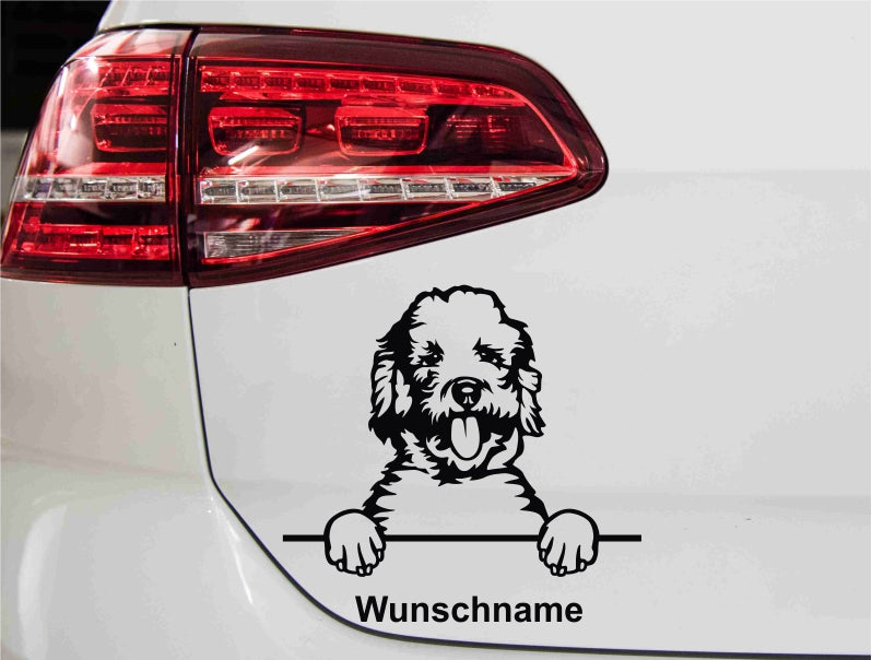 autoaufkleber-hund-labradoodle-mit-wunschnamen-schwarz