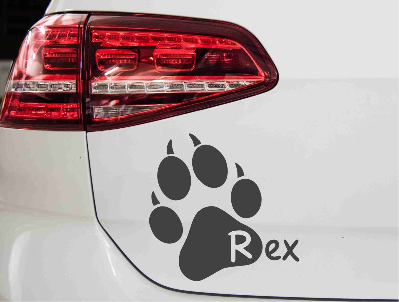 Hunde – Autoaufkleber selbst designen & personalisieren ❤️