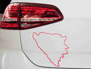 autoaufkleber-landkarte-bosnien-rot