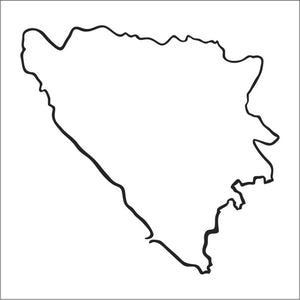 aufkleber-bosnien-landkarte-umriss