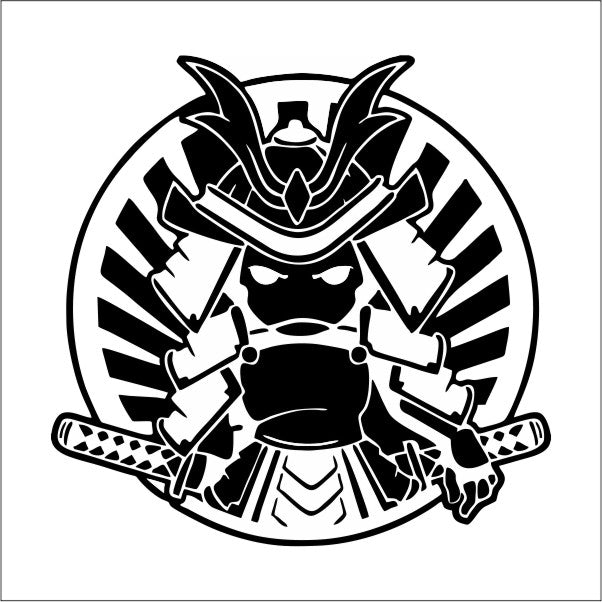 aufkleber-samurai-boy