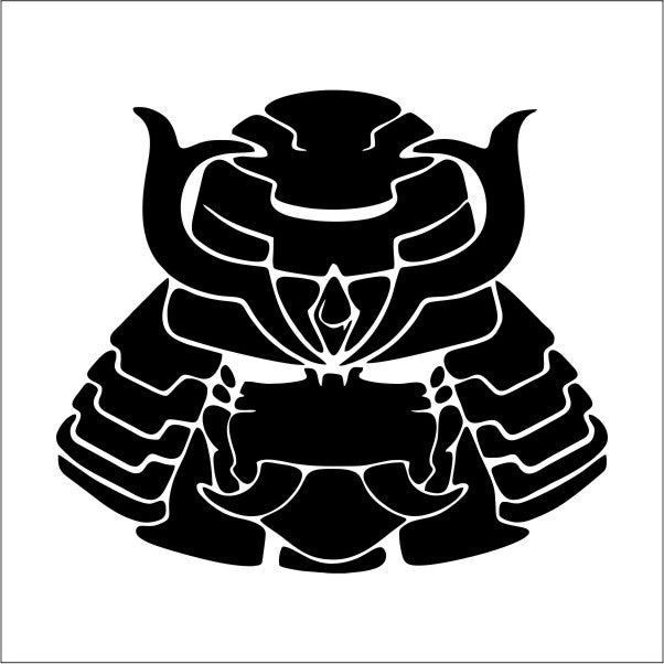 autoaufkleber-samurai-maske-schwarz-kazashi