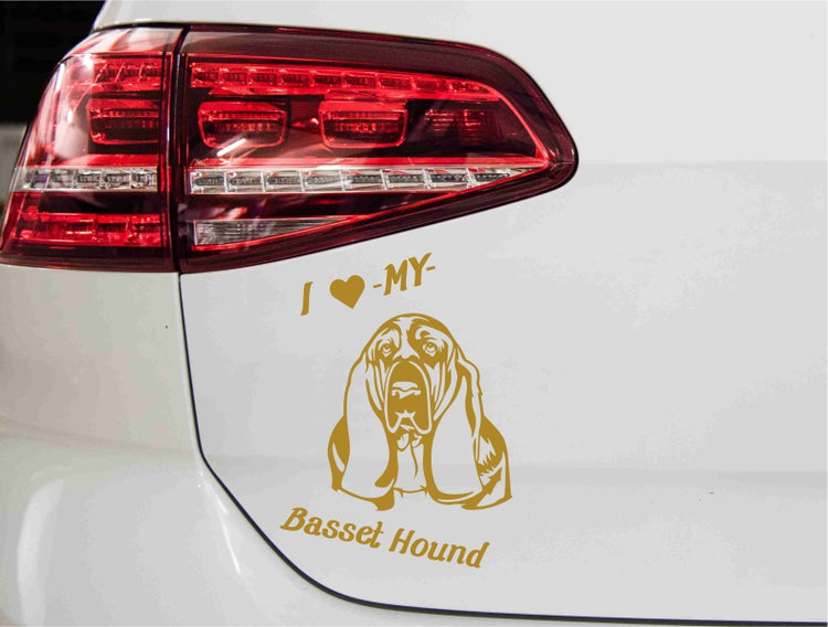 basset-hound-aufkleber-i-love-gold