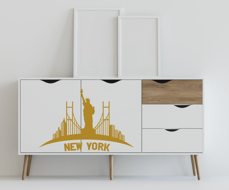 newyork-skyline-freiheitsstatue-moebeltattoo-aufkleber-gold